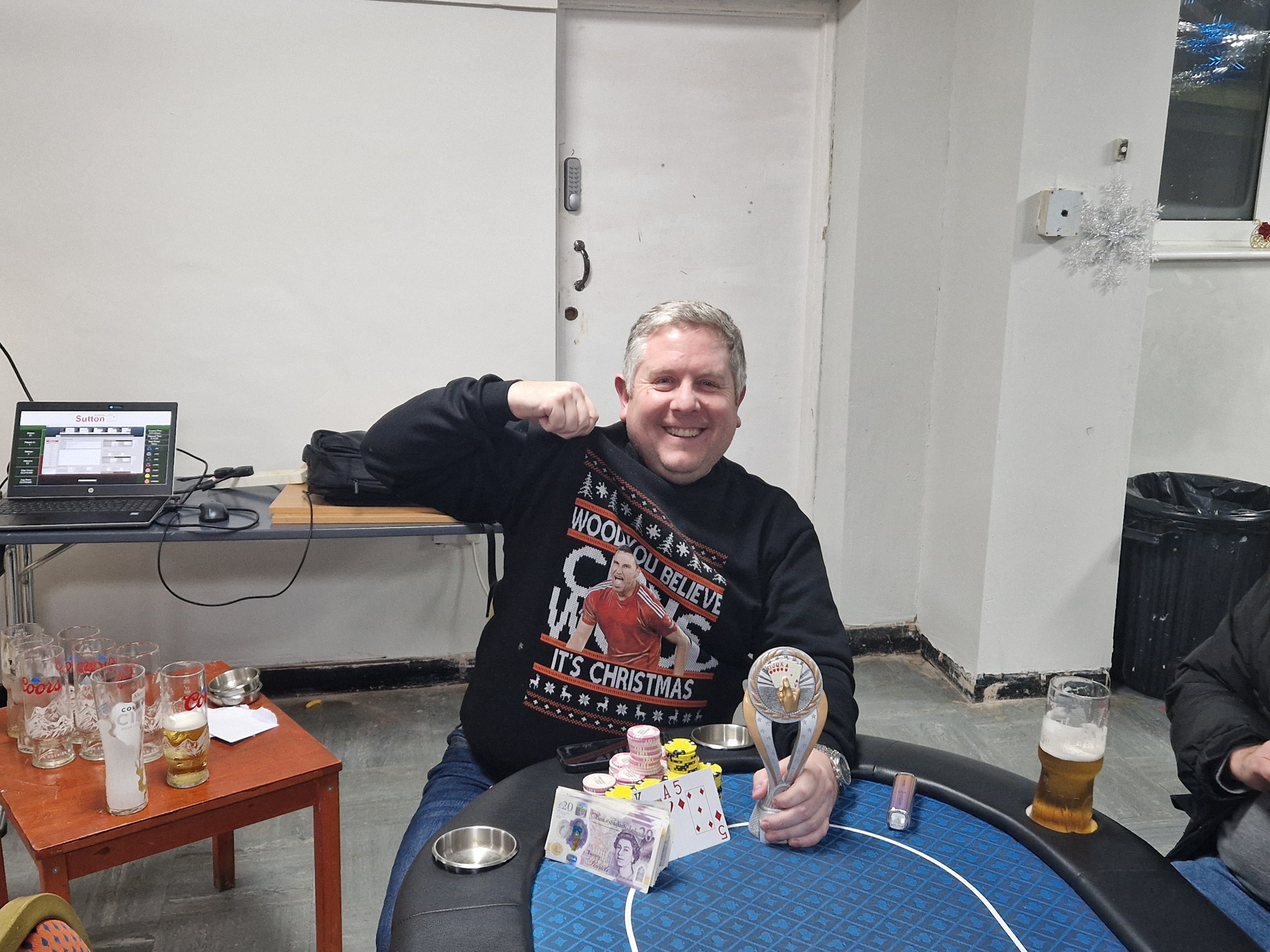 Paul Pitchford - Sutton Poker 2024 Christmas Special Winner